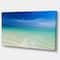 Designart - Turquoise Ocean Under Blue Sky - Modern Seascape Canvas Artwork